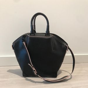 Alexander Wang Black Leather Emile Bag